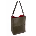 Bolso shopper de piel