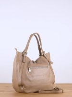 Bolso de piel bandolera cierre hebilla