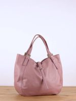 Bolso de piel bandolera cierre hebilla