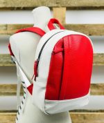 Mochila sintética bicolor