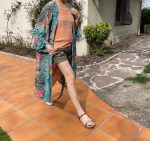 Kimono artesanal estilo Indio