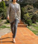 Túnica étnica bordada a mano