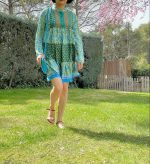 Vestido corto bohemio