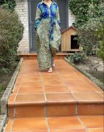 Vestido largo estilo indio