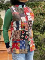 Chaleco artesanal multicolor