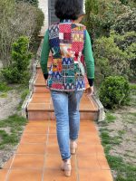 Chaleco bohemio reversible
