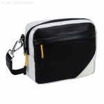 Bandolera riñonera sintético tricolor