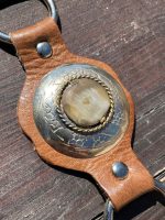 Cinturón artesanal de piel