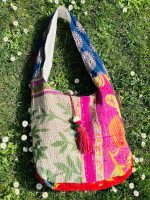 Bolso artesanal de tela algodón