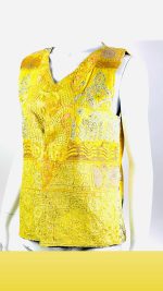 Chaleco bohemio artesanal bordado