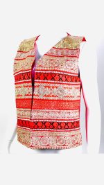 Chaleco bohemio artesanal bordado