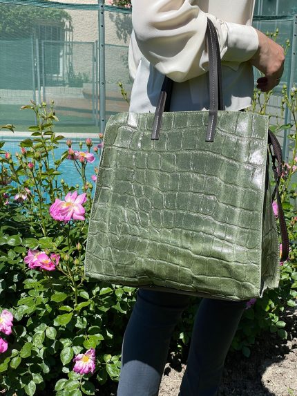 Bolso de piel diseño coco