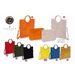 Bandolera de piel serraje