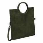 Bandolera de piel serraje