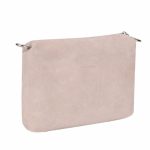 Bandolera de piel serraje