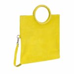 Bandolera de piel serraje