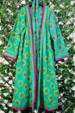 Kimono étnico bordado a mano