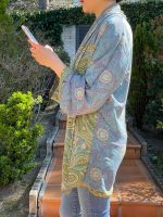 Kimono corto étnico