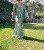 Vestido maxi estilo indio