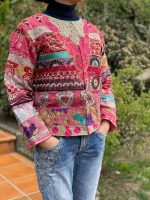 Chaqueta étcnica bordado a mano