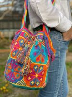 Bolso étnico GRANDE tipo wayuu