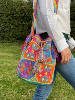 Bolso étnico GRANDE tipo wayuu