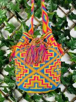 Bolso étnico GRANDE tipo wayuu