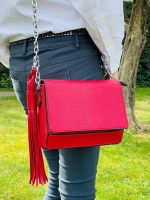 Bolso sintético rombo