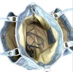 Bolso Tote de piel acolchado