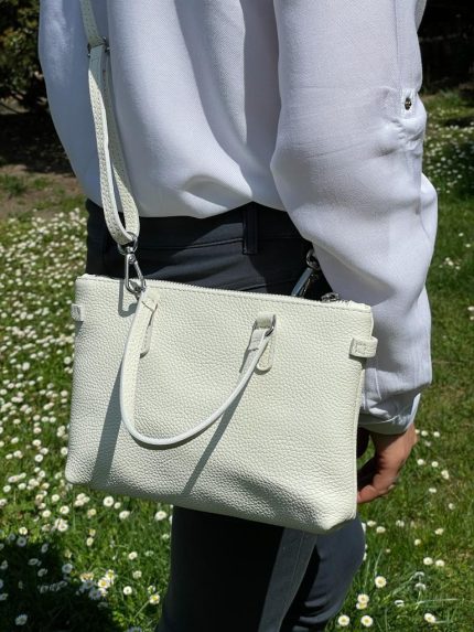 Bolso bandolera de piel