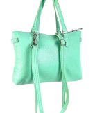 Bolso bandolera de piel