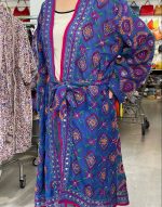 Kimono artesanal bordado a mano