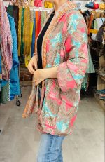 Kimono corto étnico