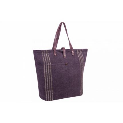 Bolso de hombro de lino