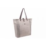 Bolso de hombro de lino