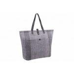 Bolso de hombro de lino