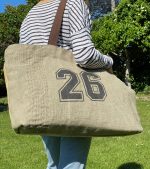 Bolso shopper de yute