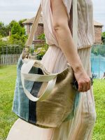 Bolso shoopper de Lino