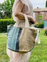 Bolso shoopper de Lino