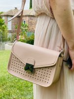 Bolso satchel sintético