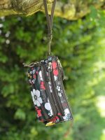 Estuche nailon con múltiples compartimentos