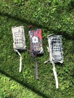 Estuche nailon con múltiples compartimentos