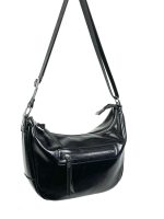 Bandolera hobo de charol