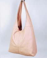 Bolso hobo de piel