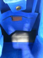 Shopper de piel serraje