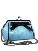 Bandolera diseño coco con lazo en piel