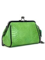 Bandolera diseño coco con lazo en piel