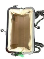 Bandolera diseño coco con lazo en piel