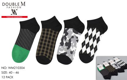 Calcetines estampados para hombre
