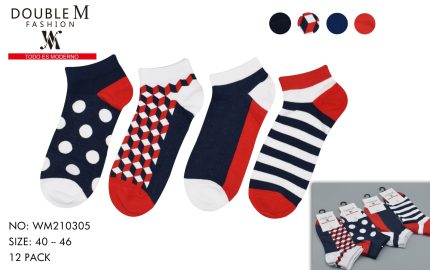 Calcetines multicolor para hombre